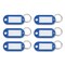 Advantus Tags, Metal; Plastic, Dark Blue, 6 PK KEY98019 - alternate 1